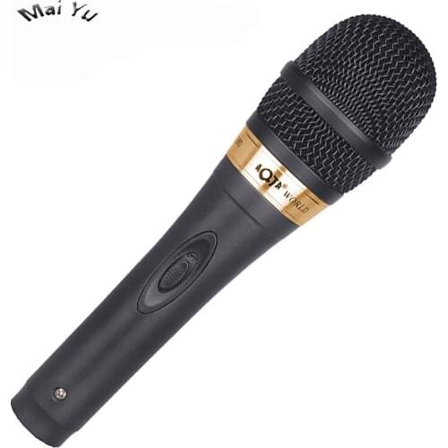 Professional Home KTV Microphone Computer Dynamic Microphones Microfone for Recording Live Show with 4M Wired Length A260