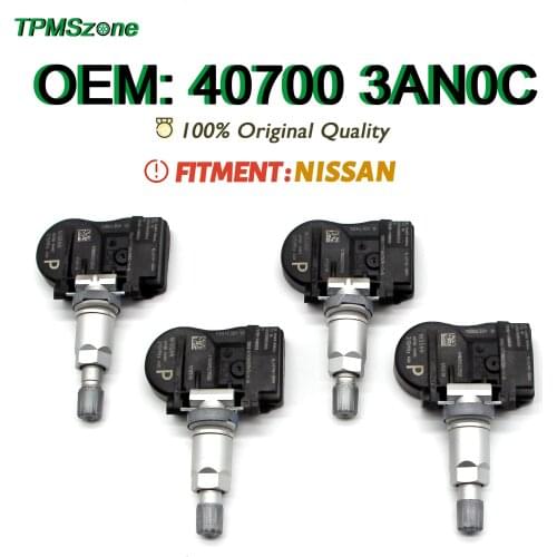 TPMS Sensor 407003AN0C TirePressureMonitoringSystem 315MHz 40700-3AN0C NISSAN ALTIMA FRONTIER SENTRA TITAN 407003AN0B 407003AN0A