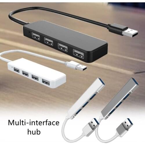 USB interface 2 Types 4 Colors 4ports Laptop Camera Mouse Plug and Play Docking Station Card Reader Otg Hub