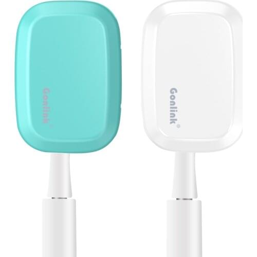 Toothbrush Sanitizer Private Personal Health Oral Care Device Mini Travel Design 2 Colors Auto Timer Sterilizing Tooth Brush Box