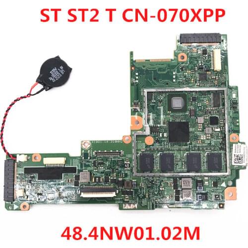 High quality For Dell ST ST2 T Laptop motherboard CN-070XPP 070XPP 70XPP 10317-2M 48.4nw01.02m 100% full Tested ok