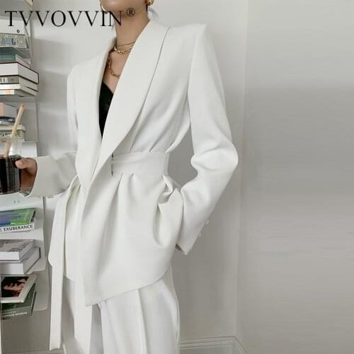 Korea Belt Drawstring Casual Womens Set Women 2020 Summer Tide Fashion Personality Turn Down Collar Long Sleeve New ZP1231