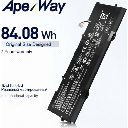 11.55V Laptop Battery YB06XL for HP Spectre x360 15 2018 15-ch000 15-CH000TX 15-CH001NC 15T-CH000 TPN-Q200 HSTNN-DB8H 84.08Wh