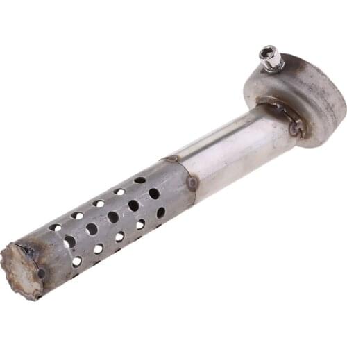 2x Exhaust Muffler 48mm Motorcycle Insert Angled Baffle DB Killer Silencer