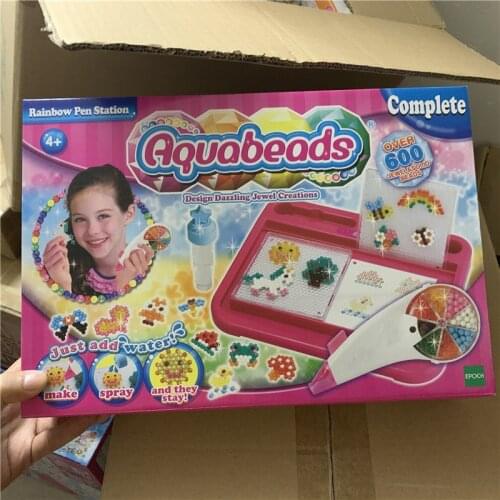 Aquabeads water mist magic bead male girl children handmade creative educational toys play suit entry speed