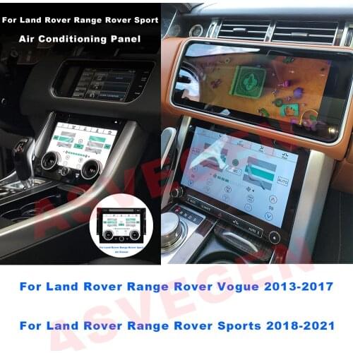 10" Car Air Conditioning Panel For Land Rover Range Rover Executive / Vogue 2013-2017 IPS Wide-Angle Hard Screen CD AC L405