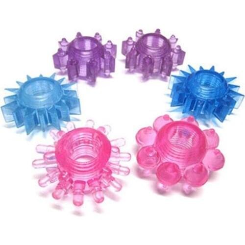 5 Pcs Penis Ring Time Premature Ejaculation Delay Impotence Aid Erection Enhancer Sex Toys for Adult Men Sex Products Sex Toys