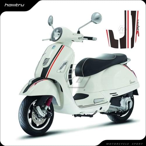 Motorcycle Front Frame Decals Kit Case for Piaggio Vespa GTV GTS 250 300 300ie Super