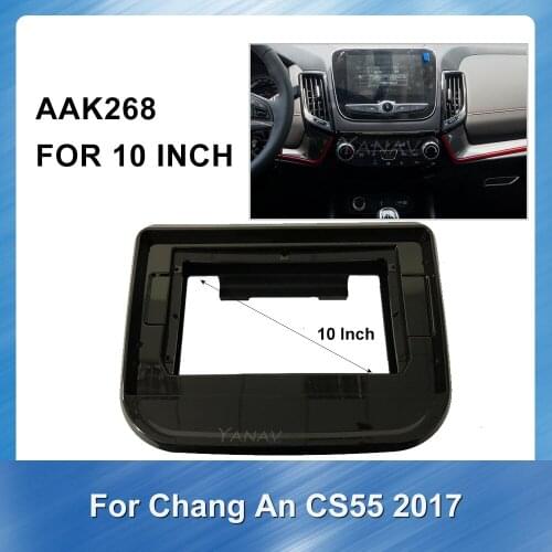 Car Audio Fascia frame kit trim mounting panel For Changan An CS55 2017 Car Radio Panel In-dash Dash Install Fascias Frame
