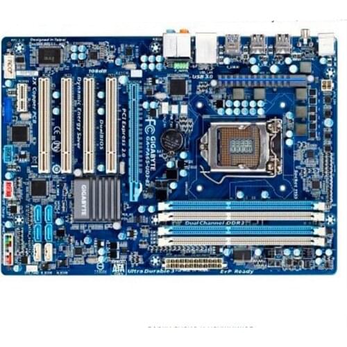 For Gigabyte GA-PA65-UD3-B3 Original Used Desktop Motherboard PA65-UD3-B3 H61 LGA 1155 i3 i5 i7 DDR3 16G ATX