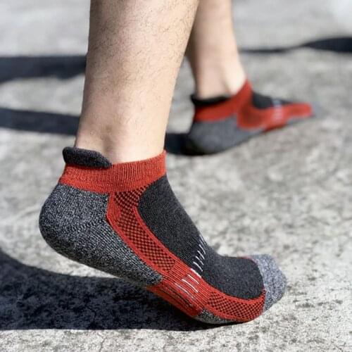 Men Outdoor Sports Basketball Socks Men Football Cycling Socks Compression Socks Towel Bottom Non-slip Mens socks