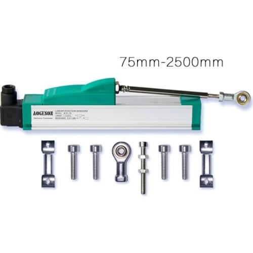 Sliding resistance ruler injection molding machine slider type electronic ruler KTF-125mm linear displacement sensor KTF-125