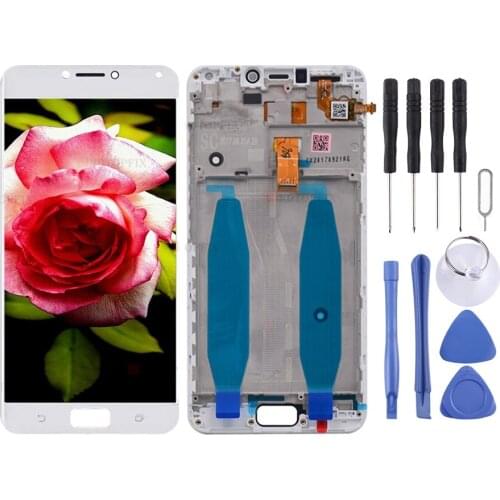 LCD Display Touch Screen Replacement LCD Screen and Digitizer Full Assembly with Frame for Asus ZenFone 4 Max ZC554KL X00ID