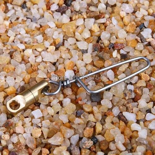 12pcs/lot Fishing Snap Swivels Stainless Steel&Brass Rolling Barrel Swivel Fishers Zone Carp Swivel Fishing Accessories New