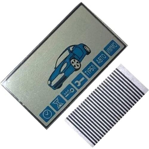 LCD Display Screen Flexible Cable Stripes Zebra Paper For Starline A93 A63 E90 E95 E60 E85 B92 B94 Keychain Remote Control Key