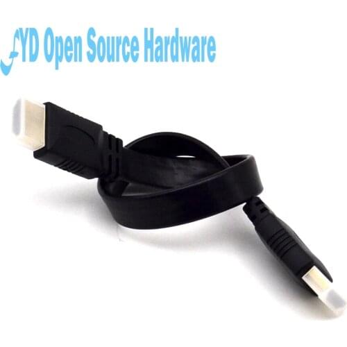 1pcs flat cable version 1.4 3D cable HD 30CM for raspberry screen