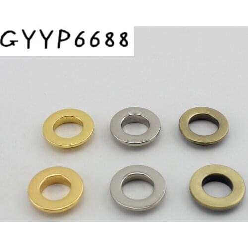 10pcs 50pcs 13mm High quality 100% copper eyelet with bags metal planar circular eyelet dress luggage hardware accessories