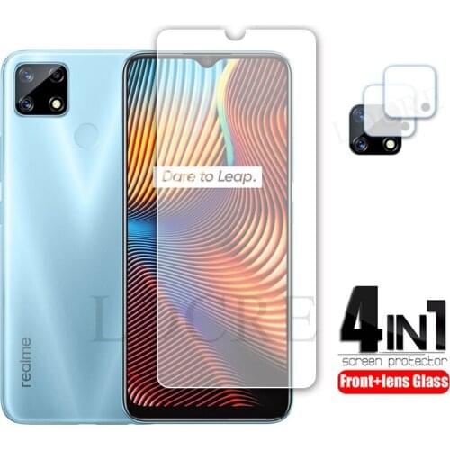2Pcs For OPPO Realme 7i Gobal Glass Full Tempered Camera glass For Realme Narzo 20 Screen Protector Film Lens For OPPO Realme 7i