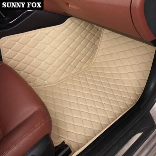 Car floor mats special for Infiniti QX70 FX FX35 FX30D FX37 FX50 waterproof 5D car styling leather rug liners(2008-)