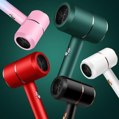 2020 Explosion Models Net Red Hammer Hair Dryer Blowing Constant Temperature Dormitory Hot and Cold Wind Negative Ion Hair Dryer