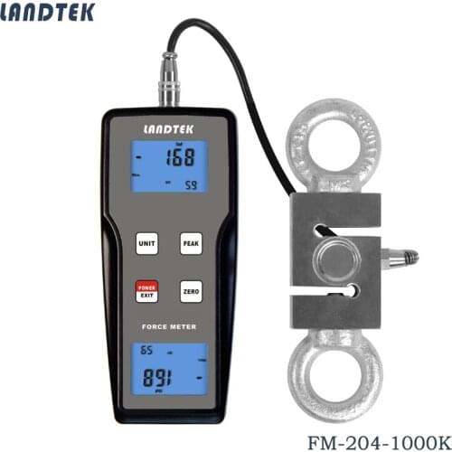 FM-204-1000K Dyno Testing Machine with Handheld Digital Force Fynamometer Push Pull Test