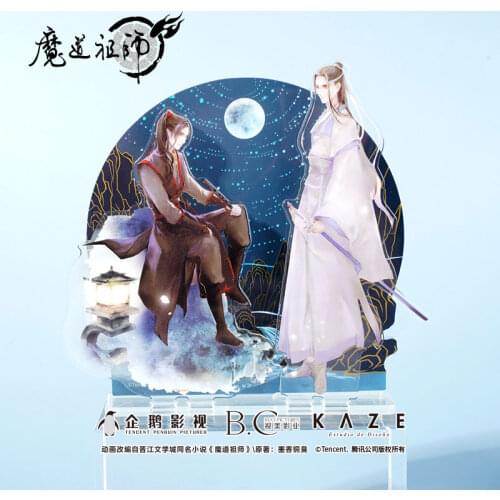 Grandmaster of Demonic Cultivation Original MDZS Wei Wuxian Lan Wangji Spring Acrylic Stand Model Toy Display Pre Sale In Sep
