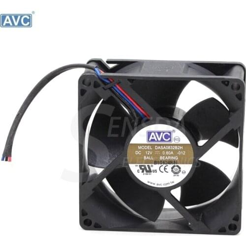 Wholesale Original For AVC 8032 8cm 80mm DASA0832B2H DC 12V 0.80A computer case cpu server cooling fans cooler