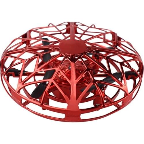 Mini Helicopter RC UFO Drone Aircraft Hand Sensing Infrared RC Quadcopter Electric Induction Toys For Children Christmas Gift