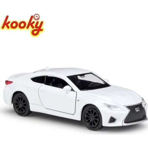 WELLY 1:36 Lexus RC F Alloy Car Model Metal Model Vehicles With Retail box toy car cars model car christmas toys