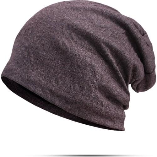 Fashion Unisex Solid Color Beanies Men Women Warm Autumn Winter And Spring Hats Cotton Casual With Knitted Winter Caps Beanies