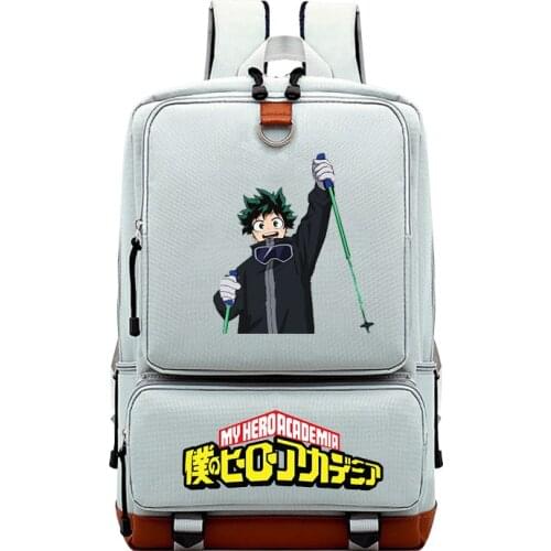 My hero academia Fashion Oxford backpack Students School Bags Casual Daypacks Travel Laptop Backpack for Boy Girl Youth