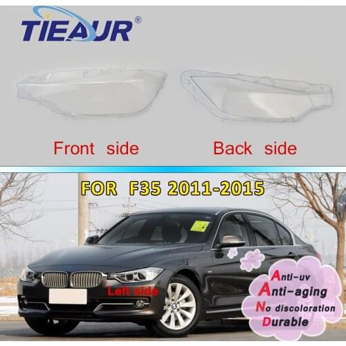 Headlight Headlamp Transparent Lens Cover for 318i 318d 318Li 320i 320d for BMW 3Series F30 F35 12-15 16-18