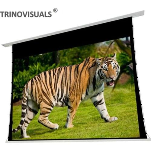 R2TALRW, 16:10, 8K 4K Ultra HD,Ceiling and Ambient Light Rejecting Electric Projector Screen, Black crystal Projection Material