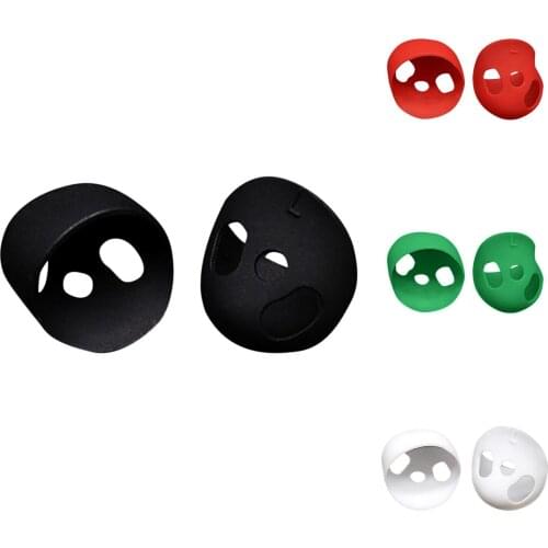 1 Pair Wireless Earphone Ear Caps Silicone Earbuds Pads Earmuffs Wired Headset Protective Cover for Samsung Galaxy Buds Live