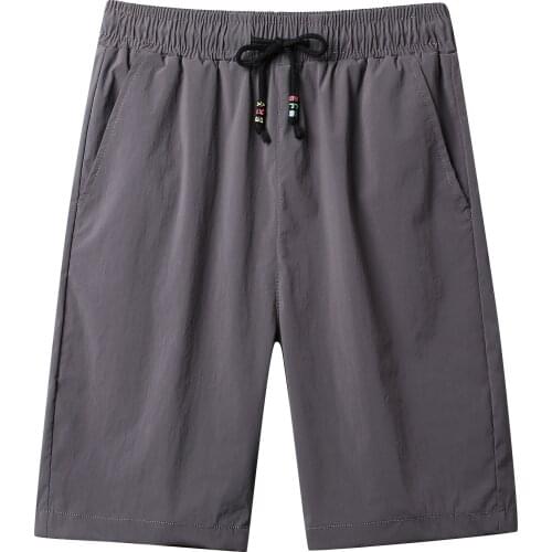 Summer Mens Beach Shorts 2019 Casual Men Thin Elastic Waist Fast Dry Sports Shorts Male Cargo Board Jogger Shorts Brand Clothing