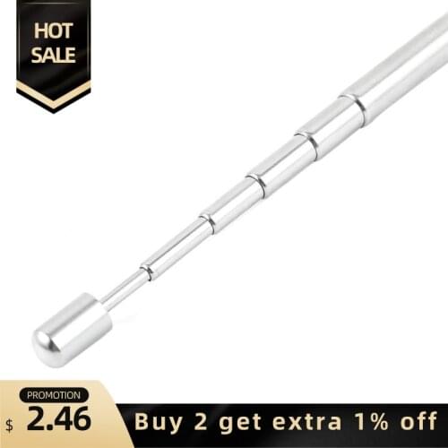 TOP 22 CM DAB Radio, 100 Centimeters of Television 6 part Telescopic Antenna Aerial Silver