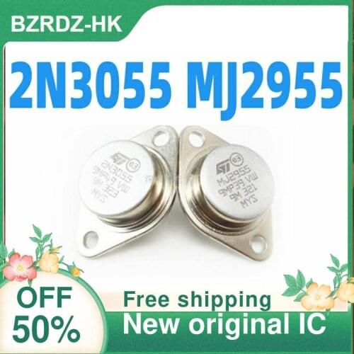 2-5PCS/lot 2N3055 MJ2955 TO-3 New original IC