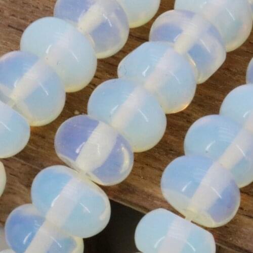 5*8mm Sri Lanka Natural Moonstone Abacus Beads Jewelry Making Design Loose Beads Hand Made Accessory Part Stone 15inch Wholesale