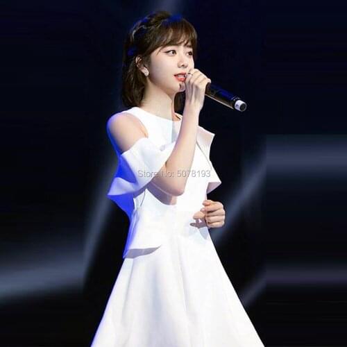 92910 white O-neck natural A-line knee-length matte satin homecoming dresses/Party gowns new in zipper-up free shipping