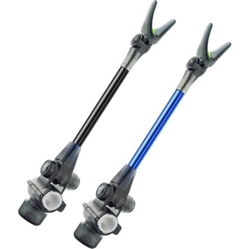 Fishing Rod Holder Extend Stretch Pole Stand Anti-Skid Telescopic Brackets Extension Rod Fishing Tackle Accessories Black