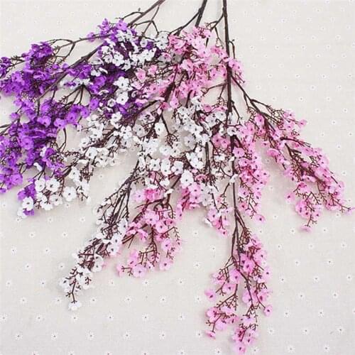 Real Touch Simulation Plant Wedding Decoration Fake Flowers for Home Hotel Garden Decor Artificial Gypsophila Flowers