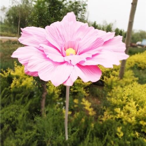 Artificial Giant Daisy PE Foam Flower Head For Wedding Background Road Lead Decoration Mall Window Layout Daisy Flower