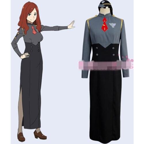 DARLING in the FRANXX Nana Cosplay Costume maneger nana dress cap