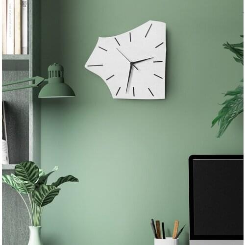 Polygonal Creative Wall Clock часы настенные Nordic Sitting Room Household Decoration Fashion Contracted Unusual Art Mute Clocks