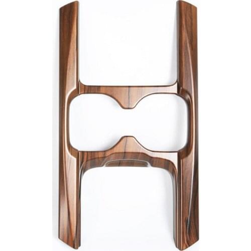 FIT For HONDA CRV C-RV 2017 2018 Shift Knob Control Panel Cover Trim With Cup Frame Holder Car Accessories Interior decoration