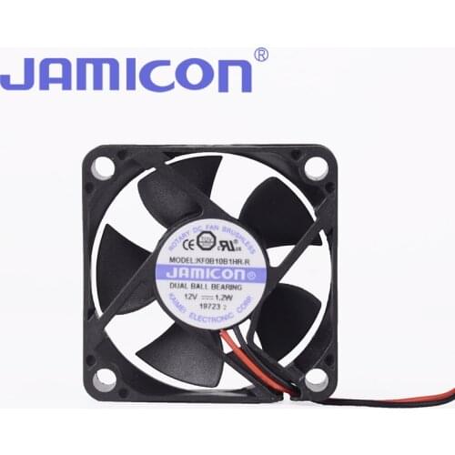 Original JAMICON KF0B10B1HR - 3510 cooling fan 12 v 1.2 W R 2 line mute fan