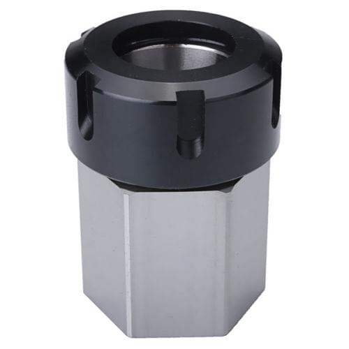 1pc Hard Steel Hex Six Sides Shank ER25 ER32 ER40 Collet Chuck Block CNC Lathe Tool Holder