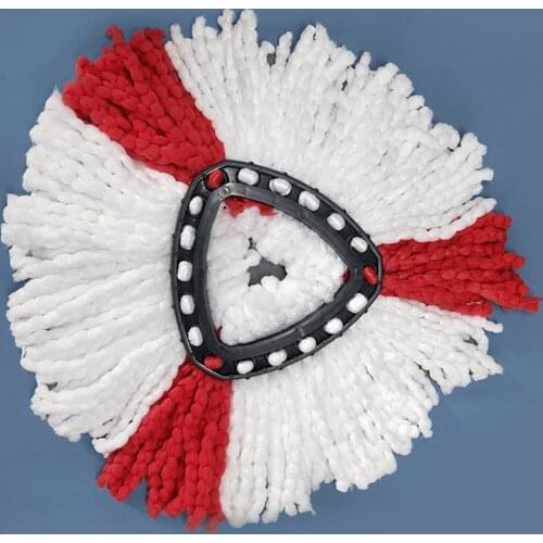 2Pcs Mop Clean Refill Replacement Head for Vileda O-Cedar Triangular Clean Tool