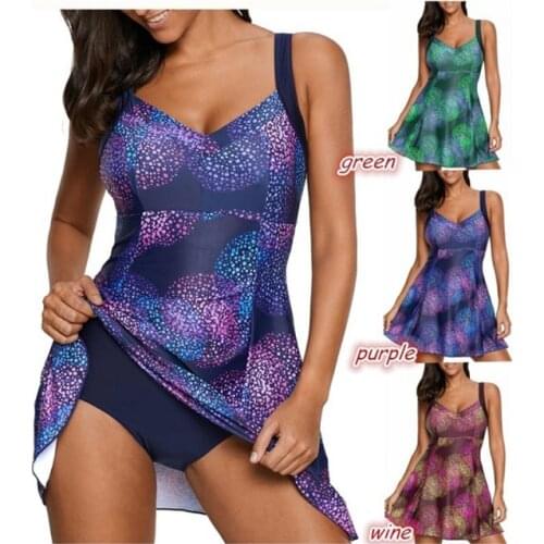 Print Floral One Piece Swimsuit Swimwear Women Bathing Suit Retro Swimsuit Vintage One-piece Surfing Swim Suits Biquini