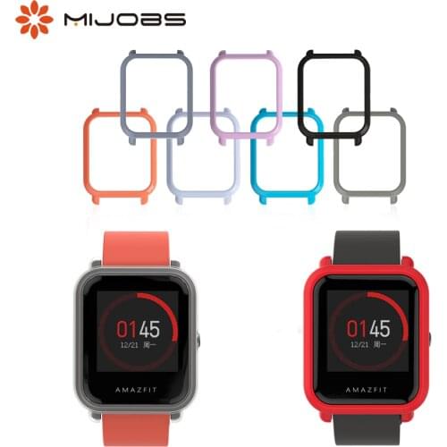 Case Cover PC Bumper Protector for Xiaomi Huami Amazfit Bip BIT Lite Youth Accessories Wrist Strap Protective Case For Amazfit